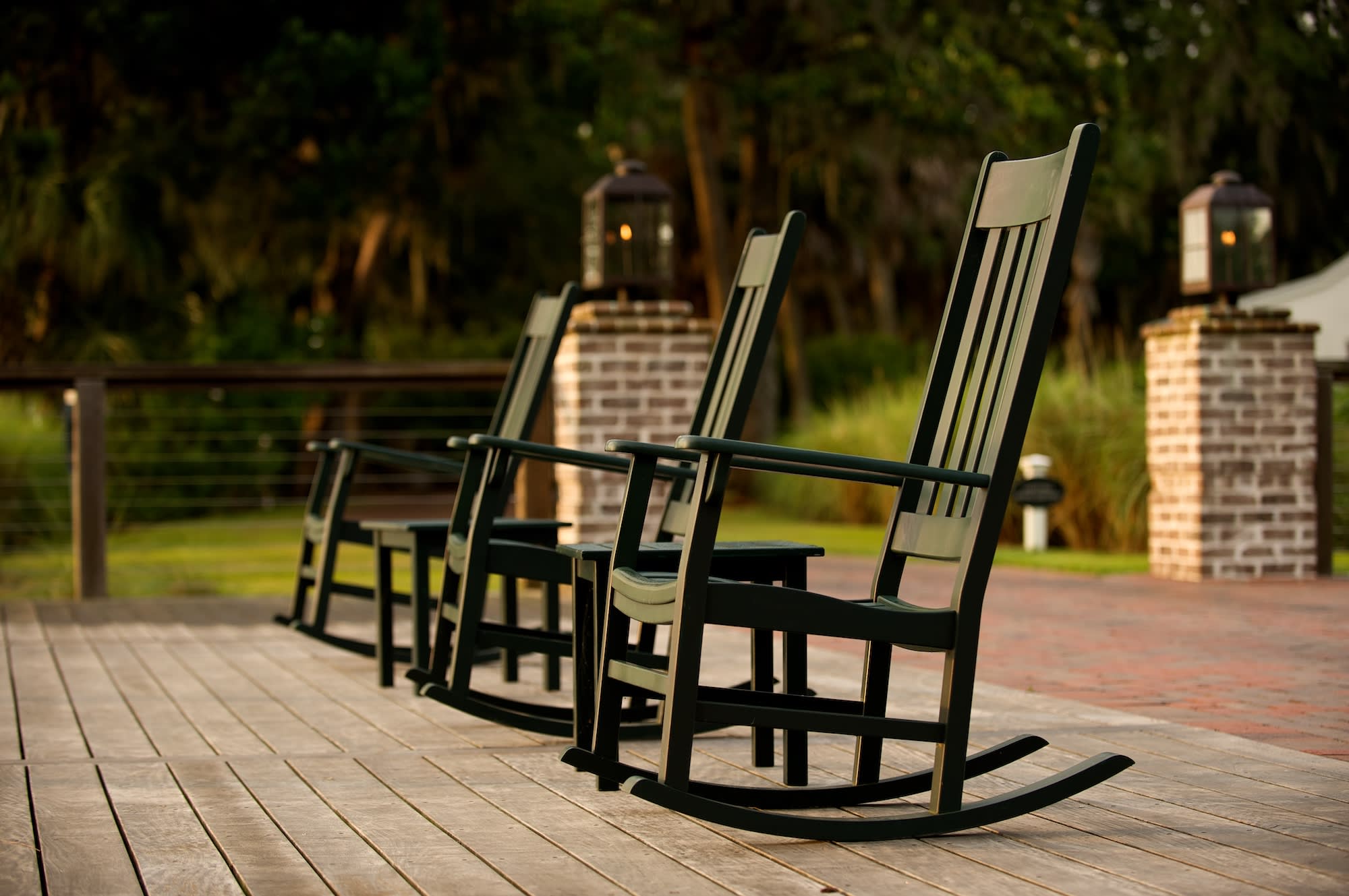 Porching at Montage Palmetto Bluff